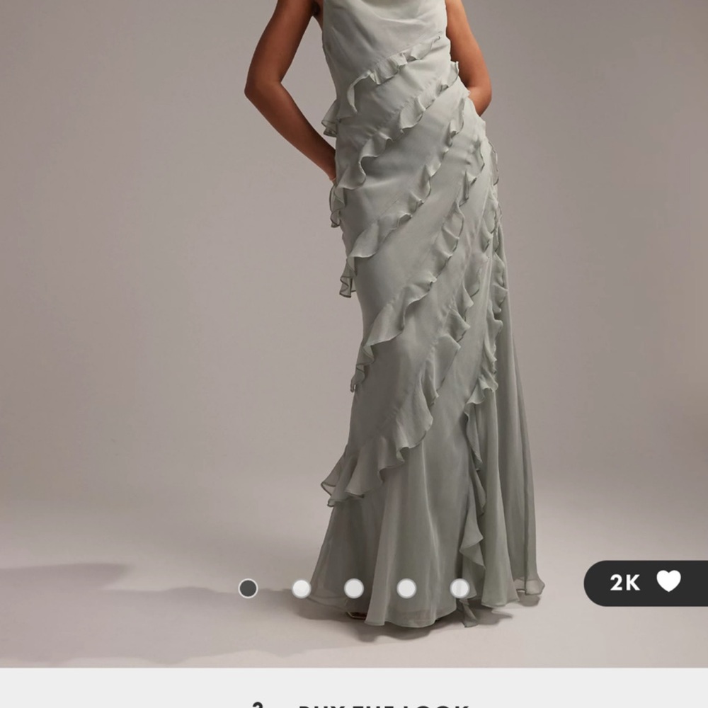 ASOS Green Maxi Dress - Picture 6 of 6